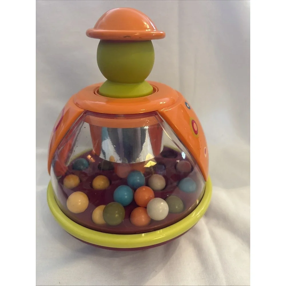 B Toys Poppitoppy Ball Popper‎ Toy - Top Spinning Toys for Toddlers Excellent!